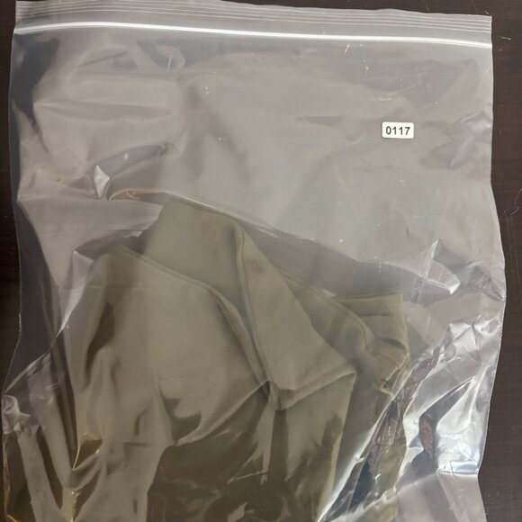 Alice + Olivia Employe Womens Olive Short Sleeve Classic Mini Bodycon Dress XS - Picture 9 of 9